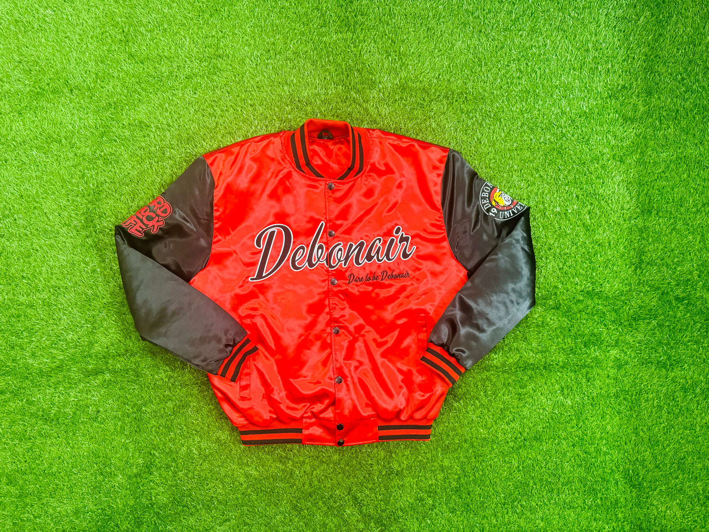 Debonair Varsity Bomber Jacket shop debonair men